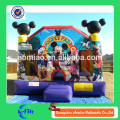 Dozen de bouncer inflable de la cerveza combo 0.55mm PVC inflable saltando el castillo inflable para la venta